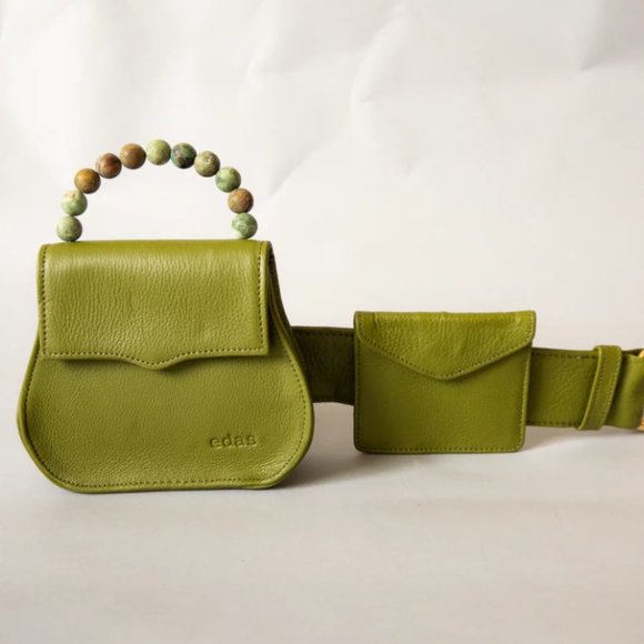 EDAS mini Belt Bag in Pea MSRP $460 - Picture 1 of 5
